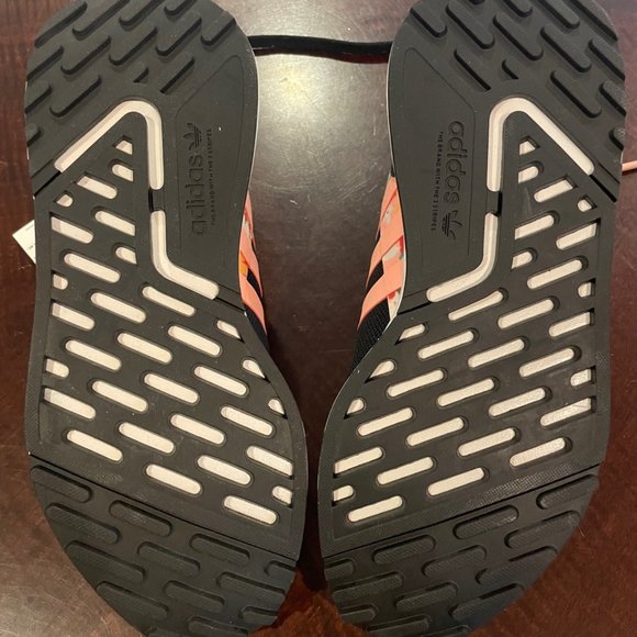 NWT ADIDAS G SMOOTH RUNNER FLORAL Athletic Shoes Size 6 - Picture 6 of 10